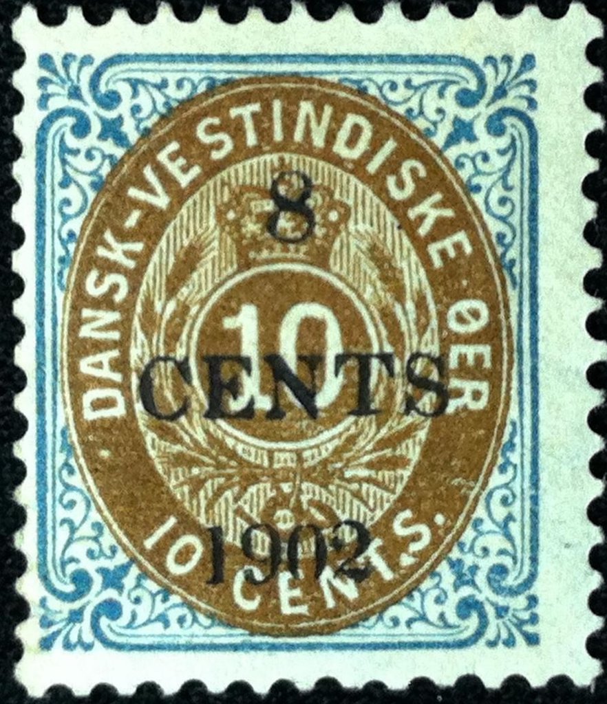 Numeral type surcharged