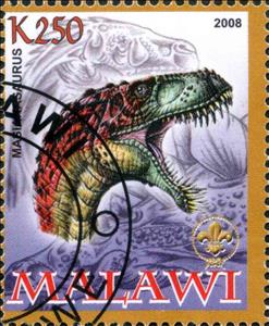 Stamp, Masianasaurus, Cinderellas,  , Animals (Fauna), Dinosaurs