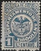 Stamp, Coats of Arms, Colombia,  , Coats of Arms