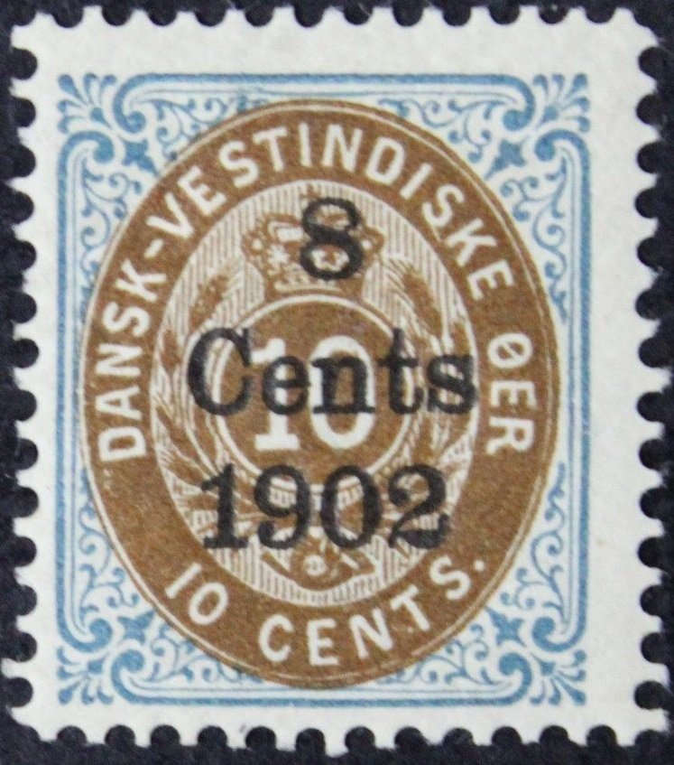 Numeral type surcharged