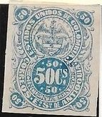 Stamp, Coat of Arms, Colombia,  , Coats of Arms
