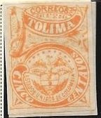 Stamp, Coats of Arms, Colombia,  , Coats of Arms