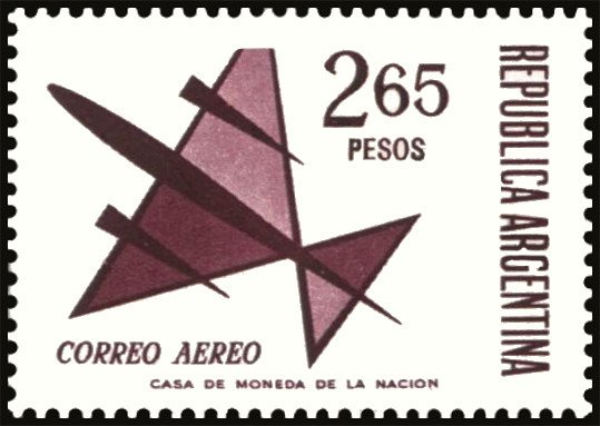 Air Mail - Stylized aircraft