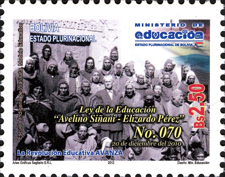 Education Law - Avelino Siñani - Elizardo Pérez