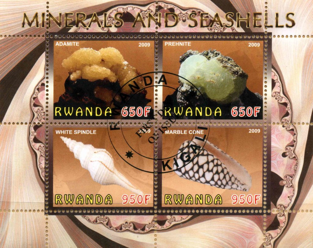 Minerals and Sea Shells