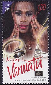 Stamp, Vanuatu Exports, Vanuatu,  , Jewelery, Trade