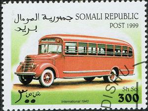 Stamp, International 1940, Cinderellas,  , Cars, Fire-brigade