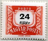 Stamp, Postage due, Hungary,  