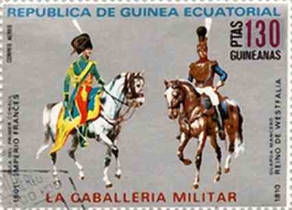 French (1801) and Westphalian (1810) cavalryman