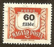 Stamp, Postage due, Hungary,  