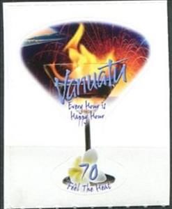 Stamp, Tourism Promotion : Cocktails, Vanuatu,  , Food, Tourism