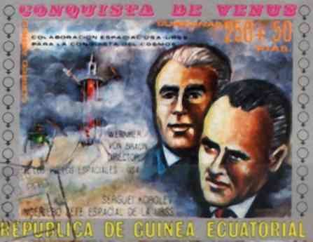 Wernher von Braun (1912-1977) and Sergei Koroljow (1907-1966