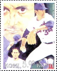 Stamp, Nolan Ryan, Cinderellas,  , Sports