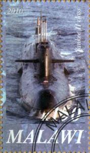 Stamp, Yankee II class, Cinderellas,  , Submarines