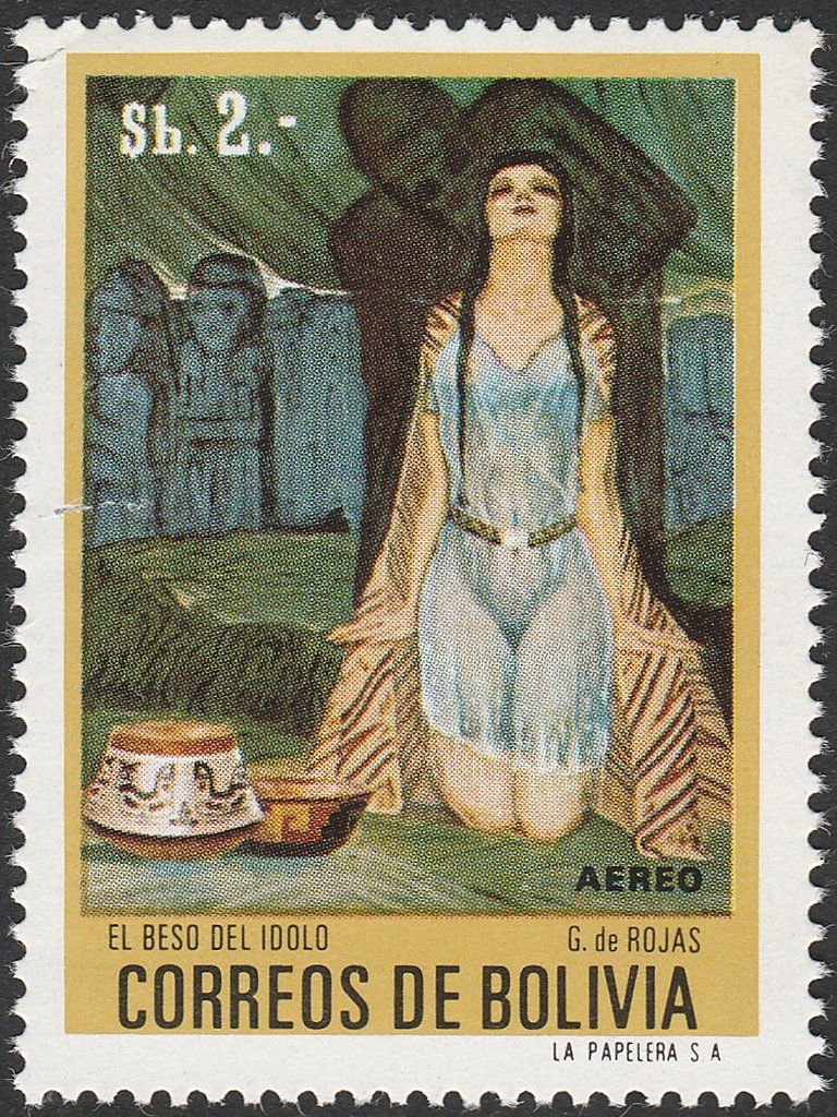 This Kiss of the Idol by Guzman de Rojas