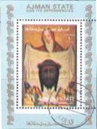 Head of Christ on the Abrasive cloth the Veronica