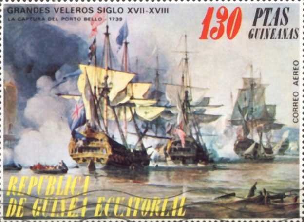 The capture of Porto Bello