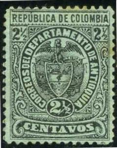 Stamp, Coats of Arms, Colombia,  , Coats of Arms