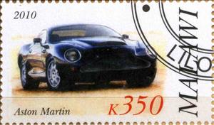 Stamp, Aston Martin, Cinderellas,  , Cars