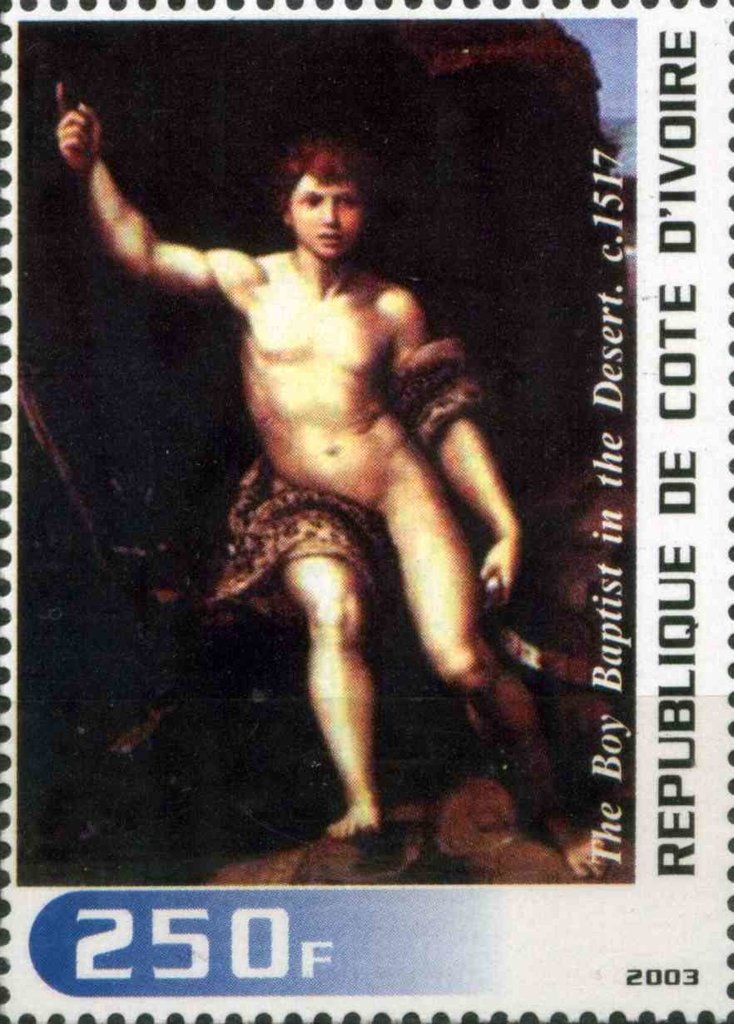 The Boy baptist in the Desert c.1517