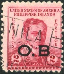 Stamp, José Rizal (1861-1896), Philippines,  , Authors, Famous People, Freedom Fighters, Literary People (Poets and Writers), Literature, Men, Physicians