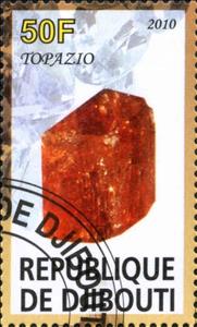 Stamp, Topazio, Cinderellas,  , Minerals