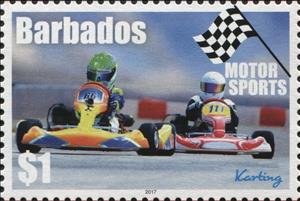Stamp, Karting, Barbados,  , Cars, Carsports