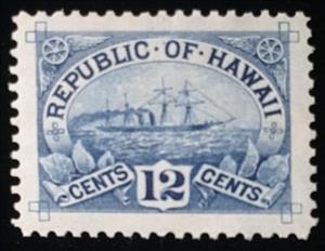 Stamp, S.S. Arawa, Hawaii,  
