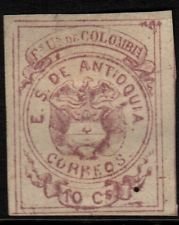 Stamp, Coats of Arms, Colombia,  , Coats of Arms