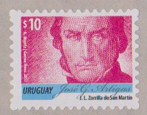 Stamp, General Artigas Definitives - 2017 Date, Uruguay,  , Heads of State, Independency Activists