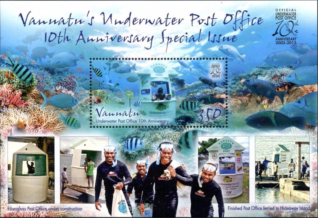 10th Anniversary of Underwater Post Office