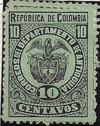 Stamp, Coats of Arms, Colombia,  , Coats of Arms