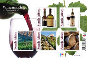 Mini Sheet, South African Wine Production, South Africa,  , Wine