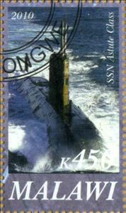 Stamp, SSN Astute Class, Cinderellas,  , Submarines