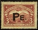 Stamp, Bogotá Cathedral "PE.", Colombia,  , Aircraft, Churches - Cathedrals - Basilicas - Chapels