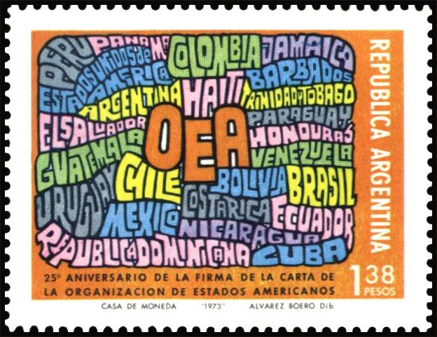Poster with Names of OAS members