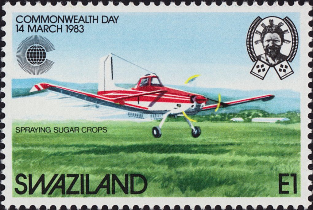 Spraying sugar crops