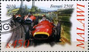 Stamp, Ferrari 250F, Cinderellas,  , Cars