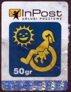Stamp, InPost, Cinderellas,  , Disabled, Sun