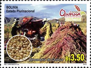 Stamp, International Year of Quinoa 2013, Bolivia,  , International Years