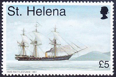 HMS Rattlesnake, 1861.