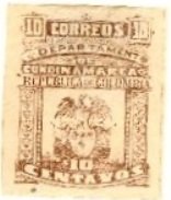 Stamp, Coat of Arms, Colombia,  , Coats of Arms