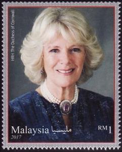 Stamp, State Visit of Prince of Wales & Duchess of Cornwall, Malaysia,  , Royalty
