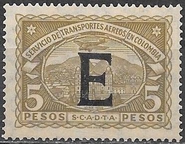 Seaplane over Bogotá Cathedral "E"