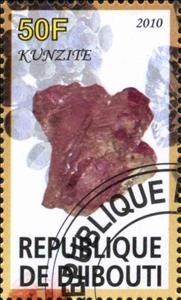 Stamp, Kunzite, Cinderellas,  , Minerals