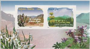 Booklet Pane, Plants of the South, France,  , Flowers, Plants (Flora)