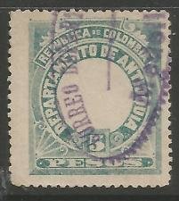Stamp, Frame without Center, Colombia,  