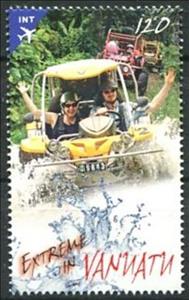 Stamp, Extreme Sports, Vanuatu,  , Sports, Vehicles