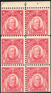 Booklet Pane, William McKinley (1843-1901), Philippines,  , Famous People, Heads of State, Men