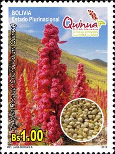 Stamp, International Year of Quinoa 2013, Bolivia,  , International Years